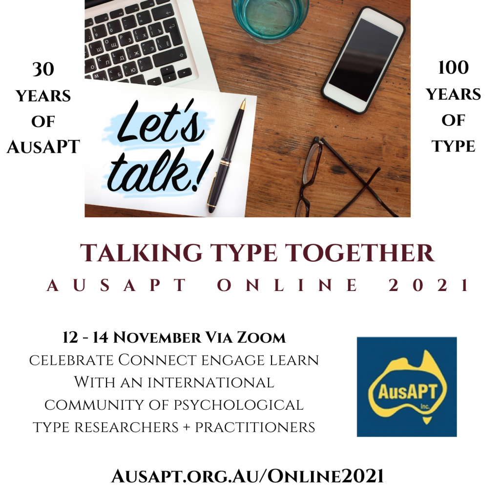 AusAPT Online 2021 Talking Type Together